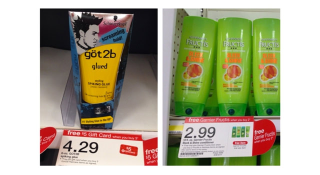 FREE Got2b & Garnier Hair Care Products at Target