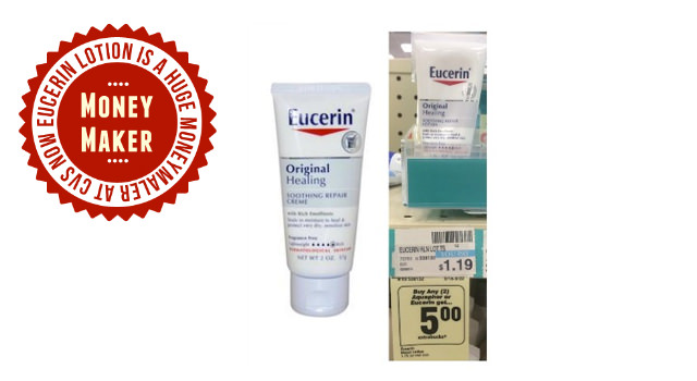 Better than FREE Eucerin Lotion at CVS